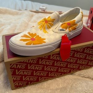 Classic slip on vans- floral
